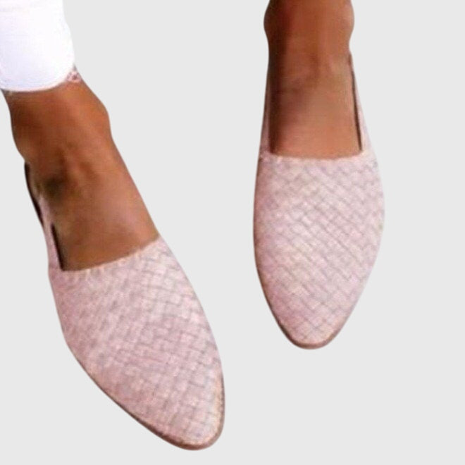 Loafer Damen | Flechtwerk & Slingback-Riemen