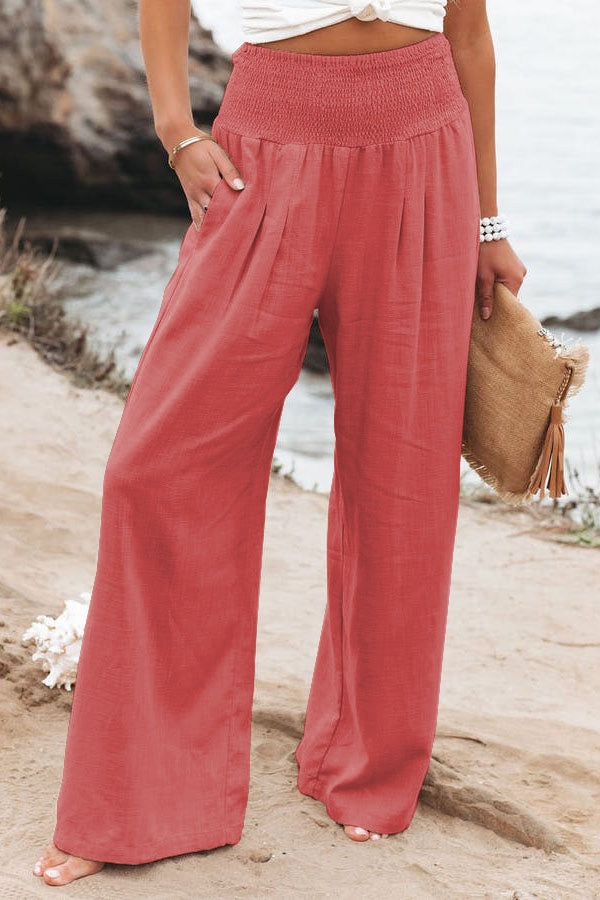 Sommerhosen Damen | Weitem Bein & Smokbund