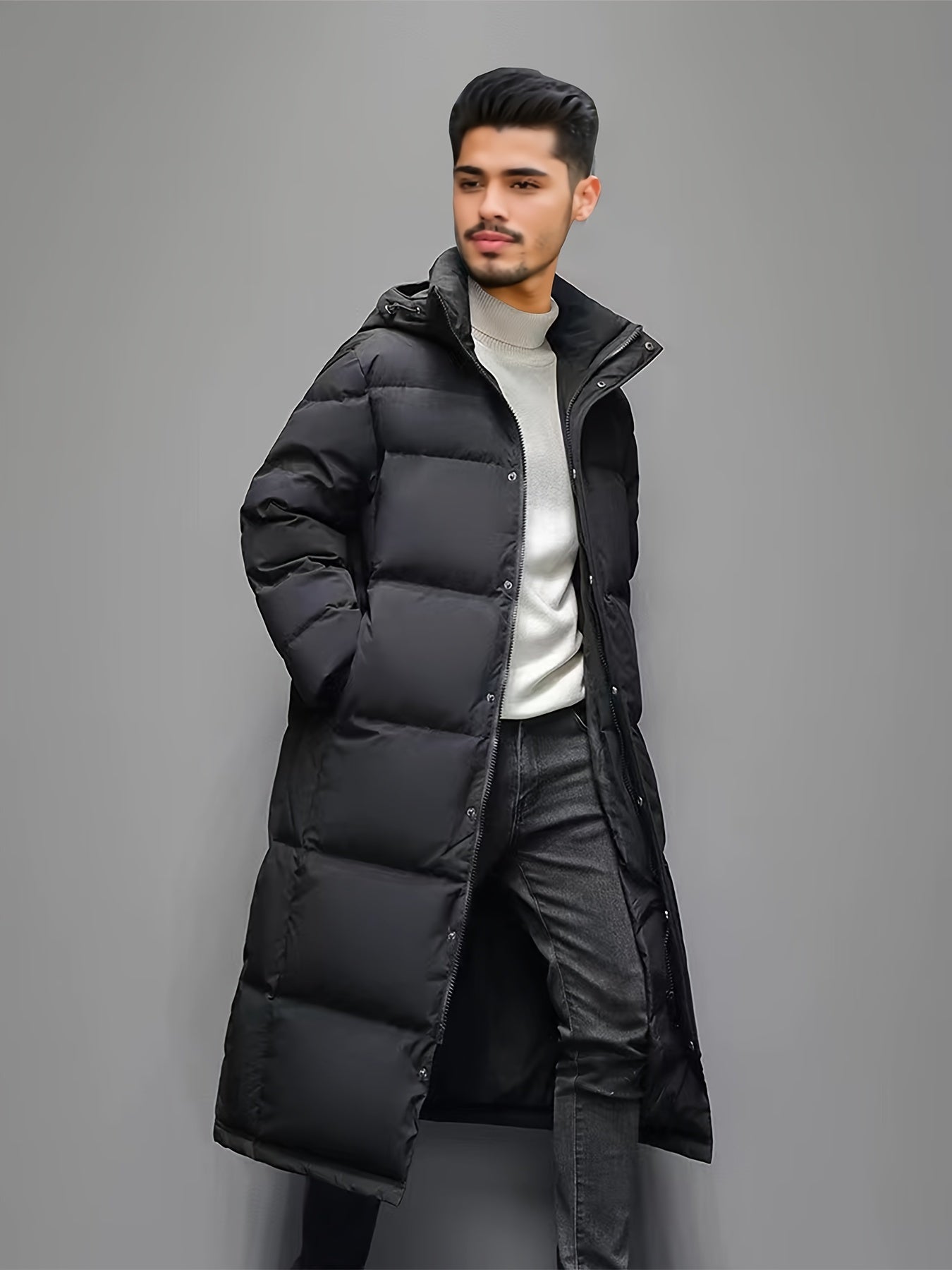 Elric - Winterjacke Herren | Windfester Schnitt & Gestepptes Design