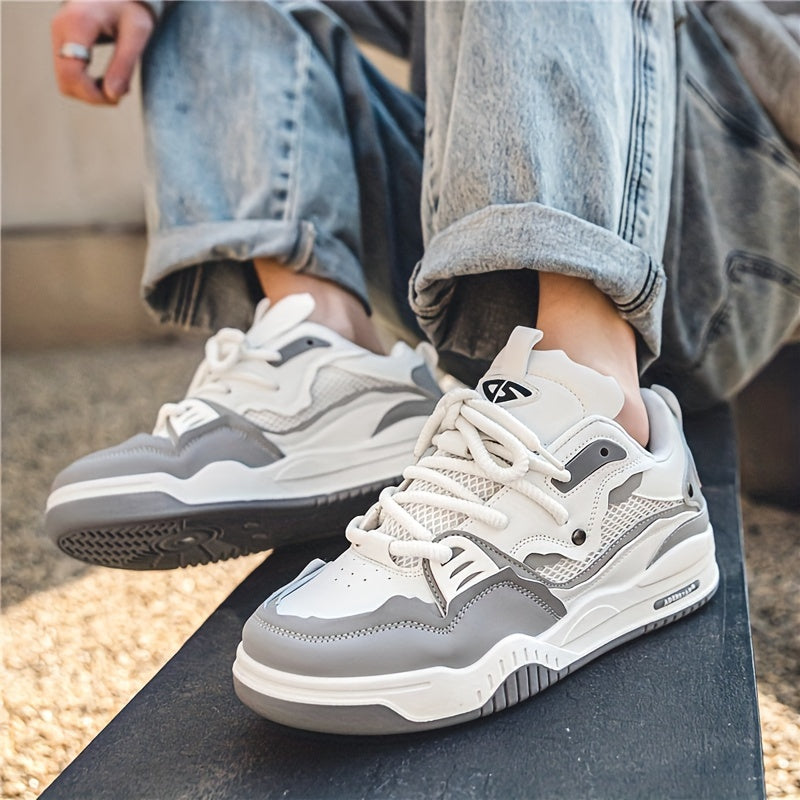 Auron - Herren Sporty Sneakers | Stabiler Laufsohle Mit Strukturierten Akzenten