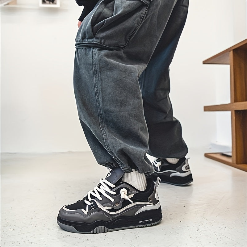 Auron - Herren Sporty Sneakers | Stabiler Laufsohle Mit Strukturierten Akzenten