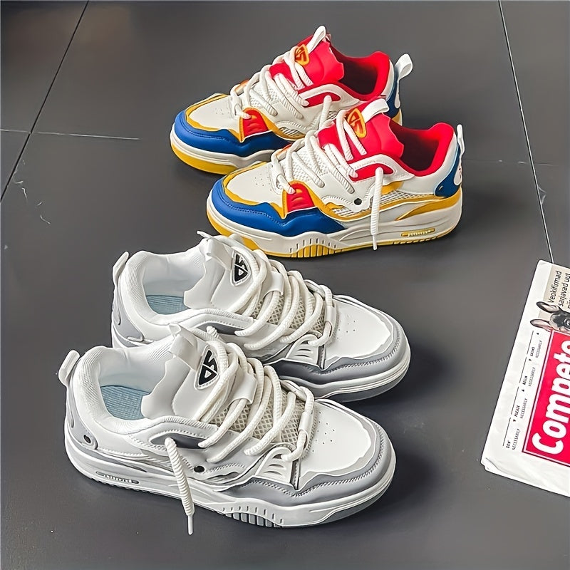 Auron - Herren Sporty Sneakers | Stabiler Laufsohle Mit Strukturierten Akzenten