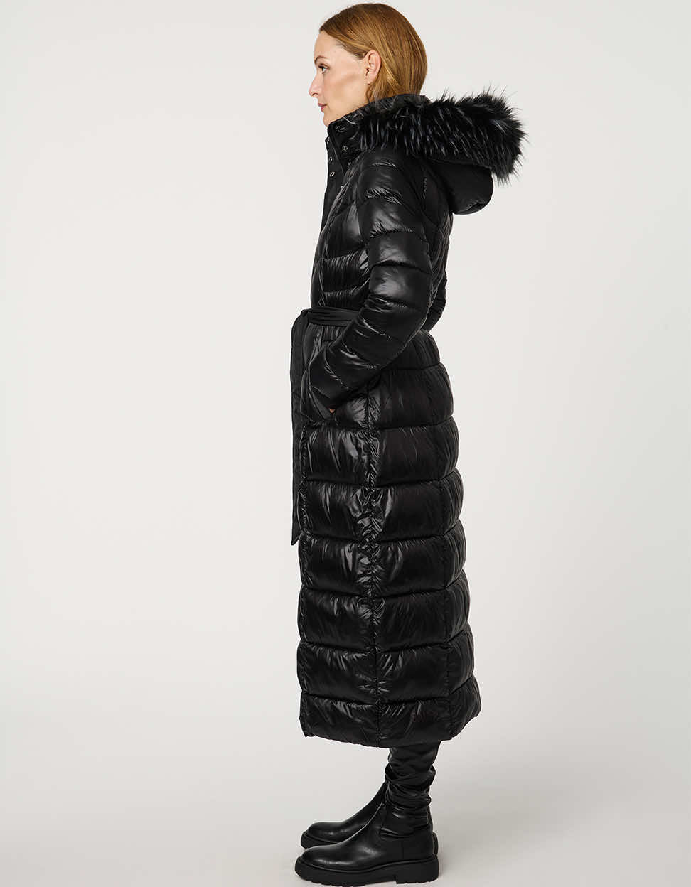 Winterjacke Damen | Abnehmbare Kapuze mit Wasserabweisende Ausführung