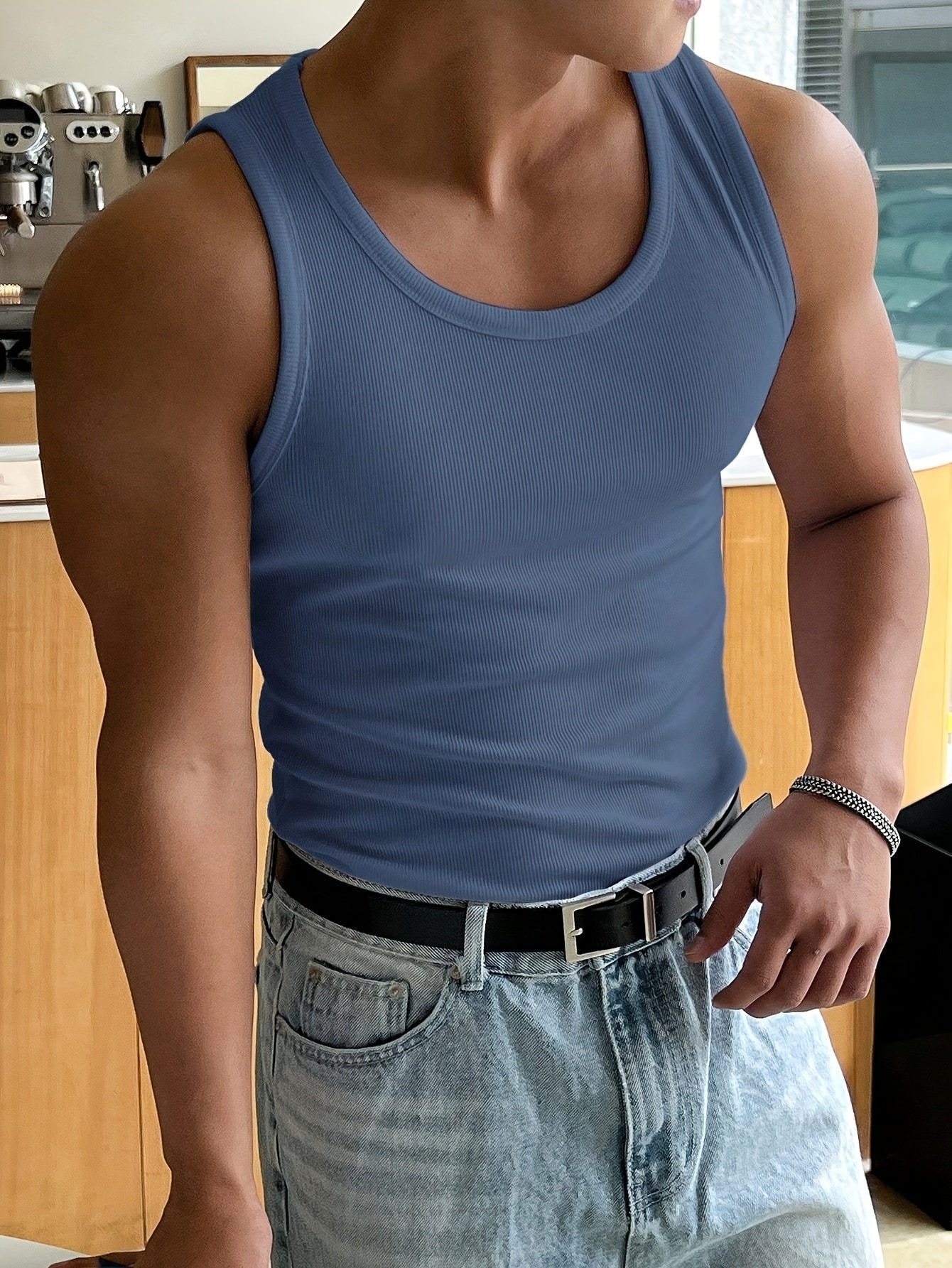 Torren - Tanktop Herren | Elastische Schlanke Passform