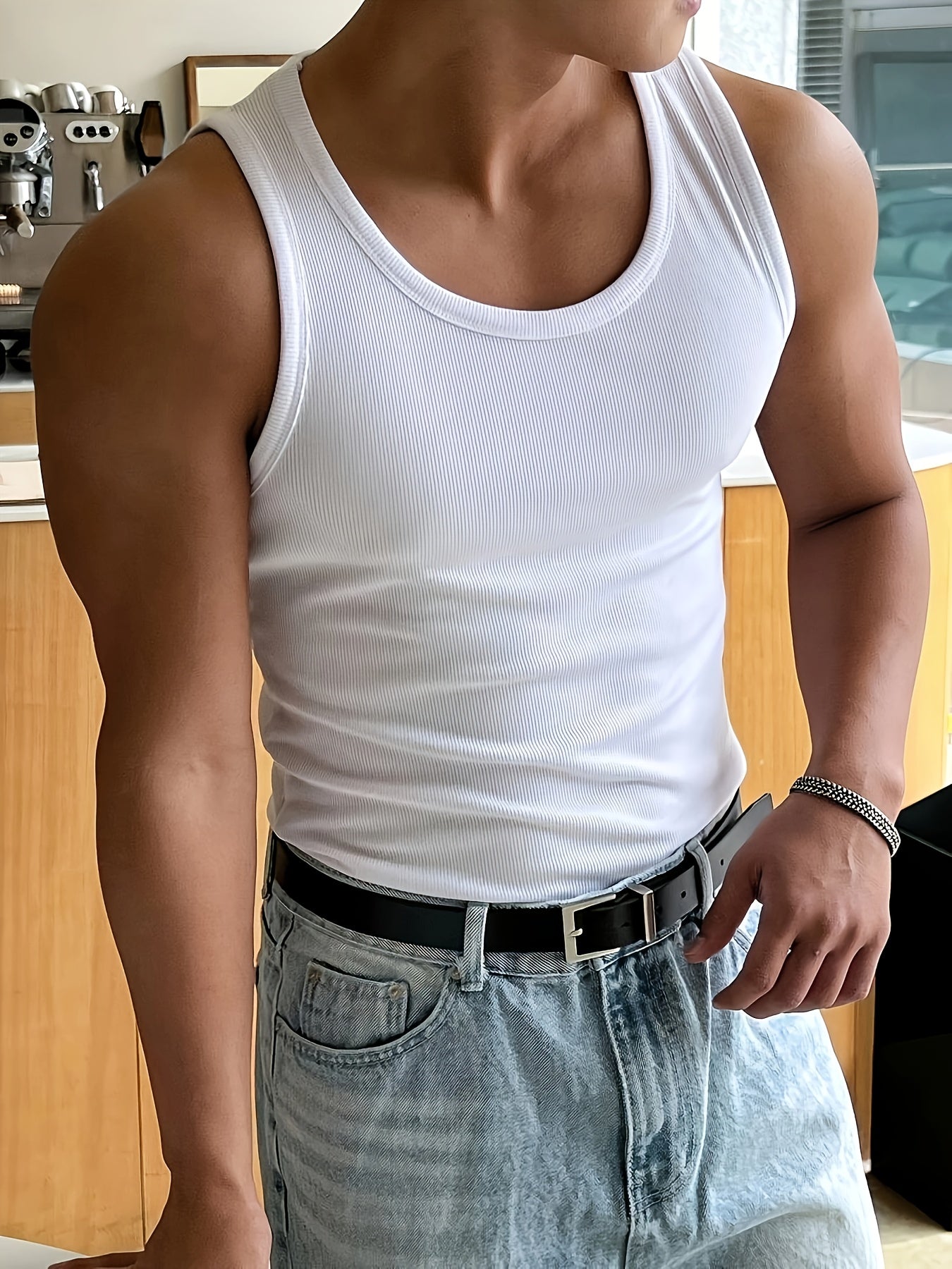 Torren - Tanktop Herren | Elastische Schlanke Passform