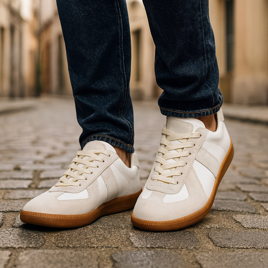 Sneaker Herren | Retro mit Schnürung