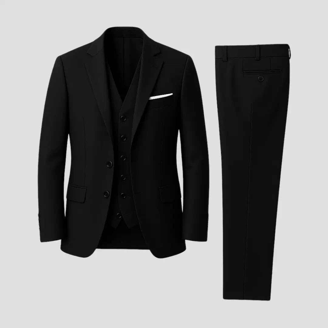 Anzug Herren | Dreiteilig mit Slim Fit & Gilet