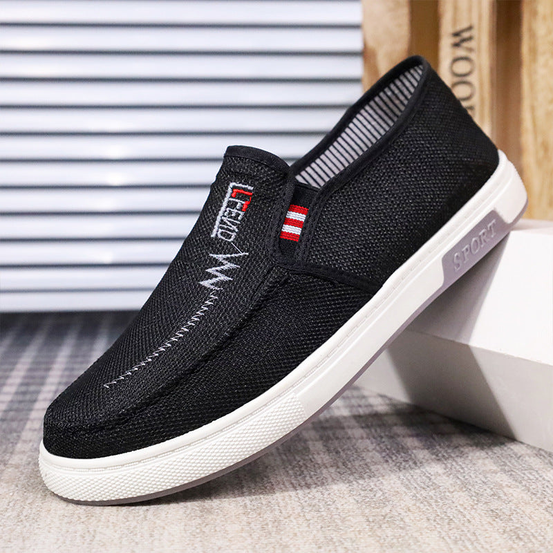 Sneaker Herren | Slip-on mit Mesh-Obermaterial & Sportdesign