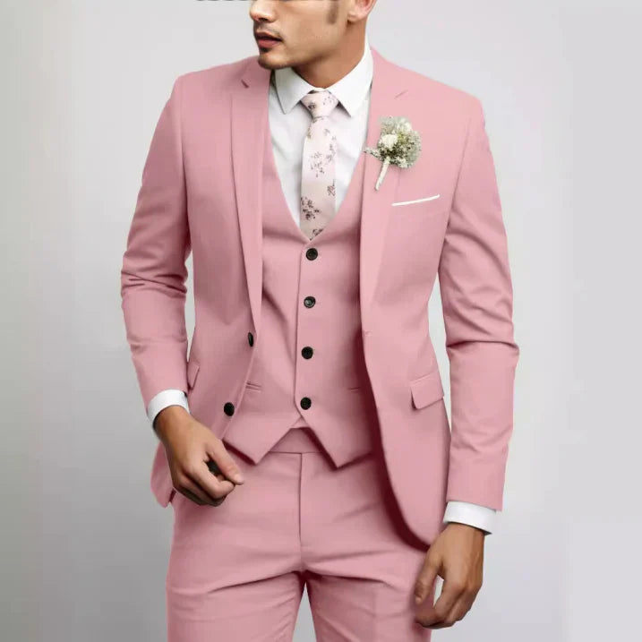 Hochzeitsanzug Herren | Dreiteilig mit Gilet & Slim Fit