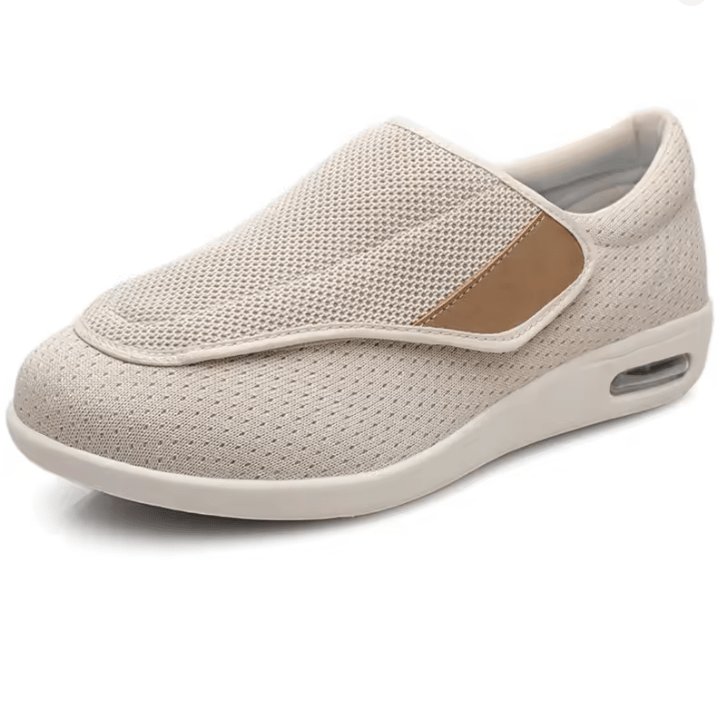 Herrenschuhe | Extra Weit mit Klettverschluss & Luftkissen