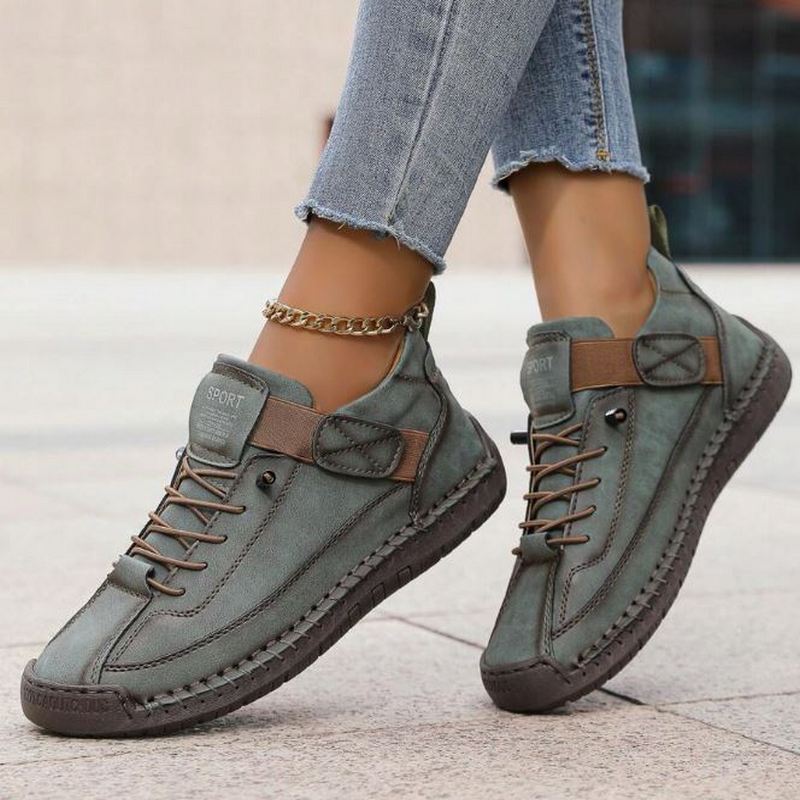 Sneaker Damen | Orthopädische mit Schnürung & Klettverschluss