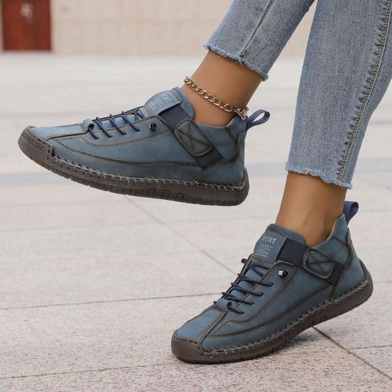Sneaker Damen | Orthopädische mit Schnürung & Klettverschluss
