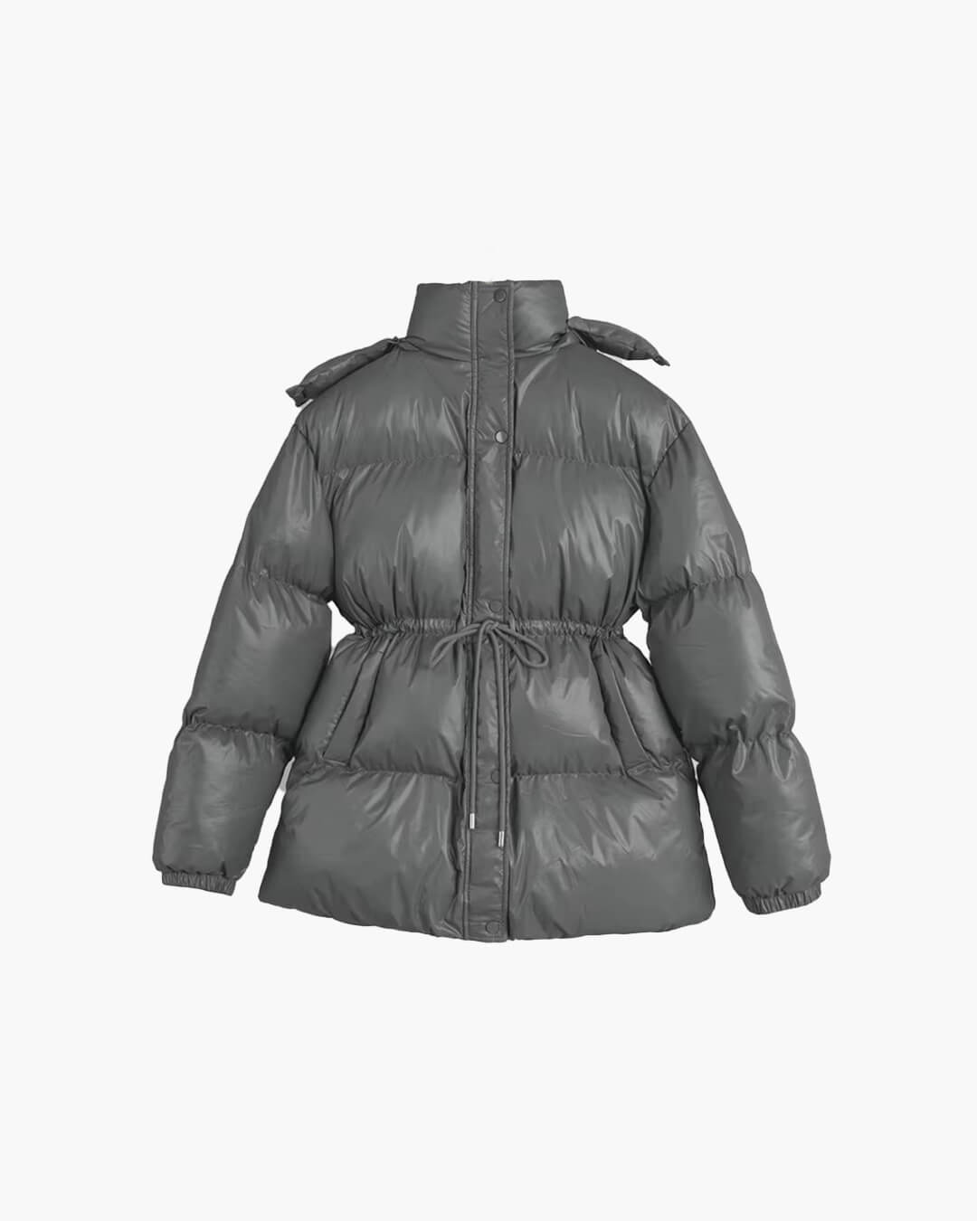 Linette - Winterjacke Damen | Verstellbare Taille & Kapuzendesign