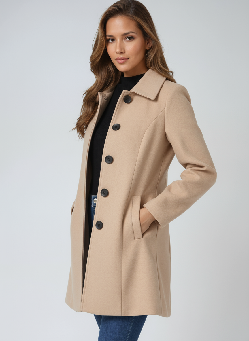 Thalia - Winterjacke Damen | Weiches Innenfutter & Schlanke Ärmel