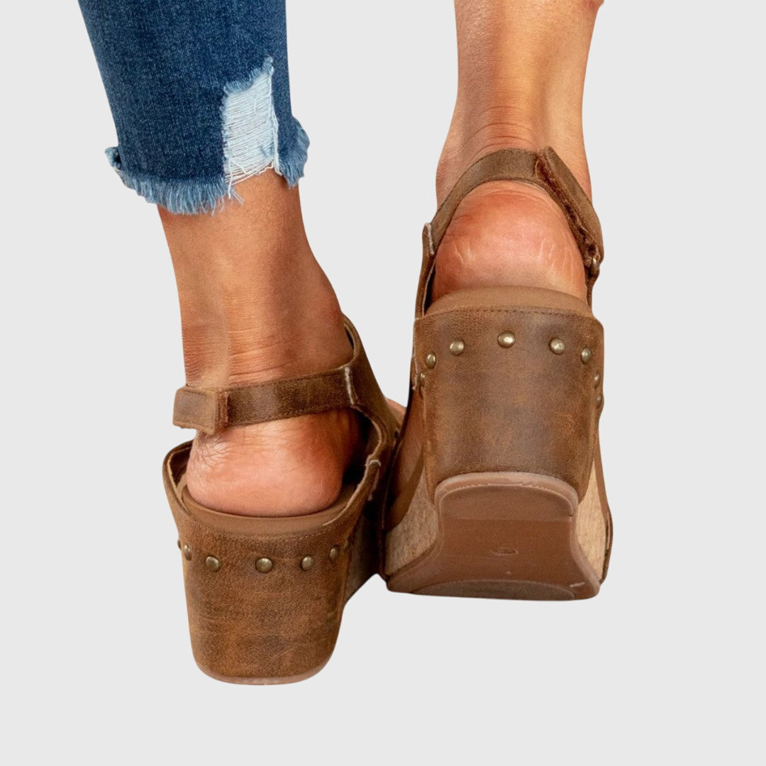 Sandalen Damen | Keilabsatz & Korkplattform