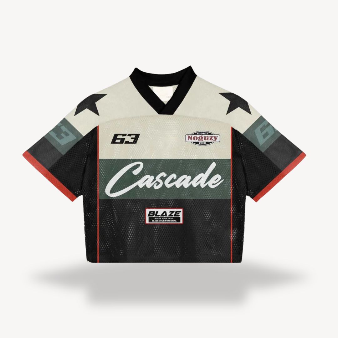T-Shirt Herren | Oversized Football Jersey mit Sportprint