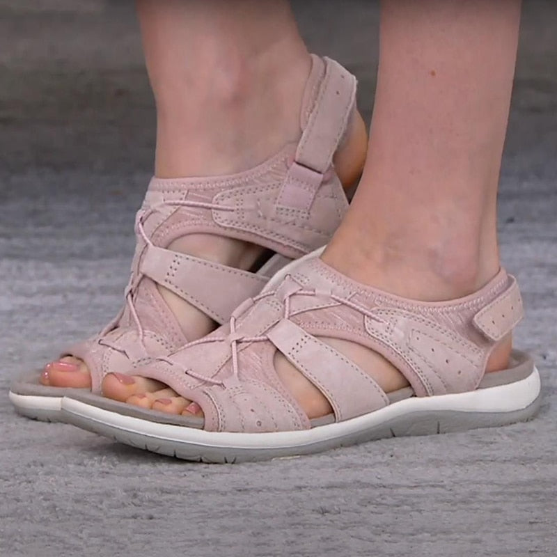 Orthopädische Sandalen Damen | Klettverschluss & Schnürung