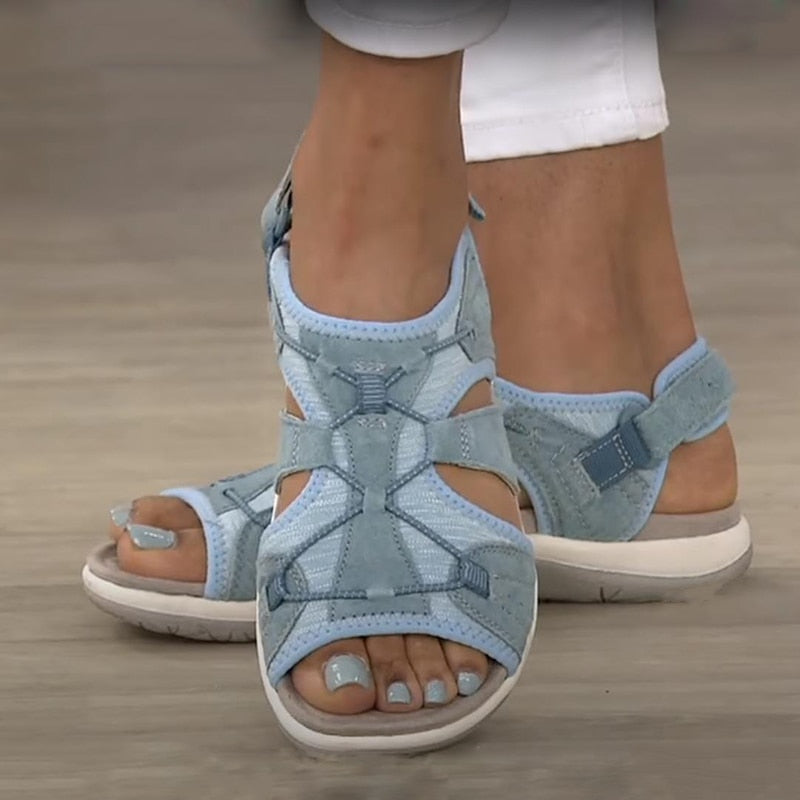 Orthopädische Sandalen Damen | Klettverschluss & Schnürung