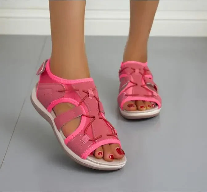 Orthopädische Sandalen Damen | Klettverschluss & Schnürung