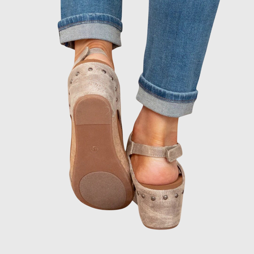 Sandalen Damen | Keilabsatz & Korkplattform