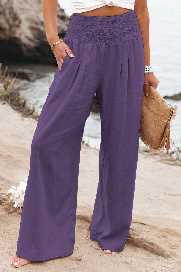 Sommerhosen Damen | Weitem Bein & Smokbund