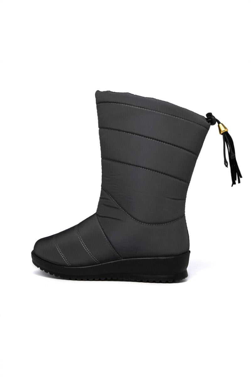 Rhiara - Buty Zimowe Damskie | Miękkie Wykończenie I Ocieplenie