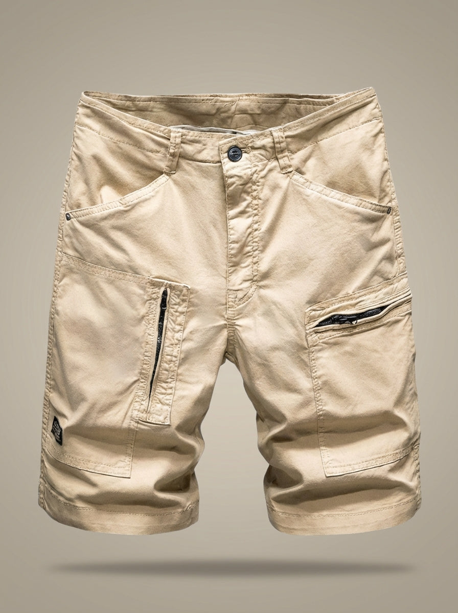 Kurze Hosen Herren Schmale Cargo | Taschen