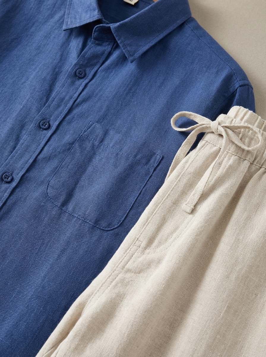 Herren Set Kragen Langen Ärmeln Schmaler Passform | Klassisch