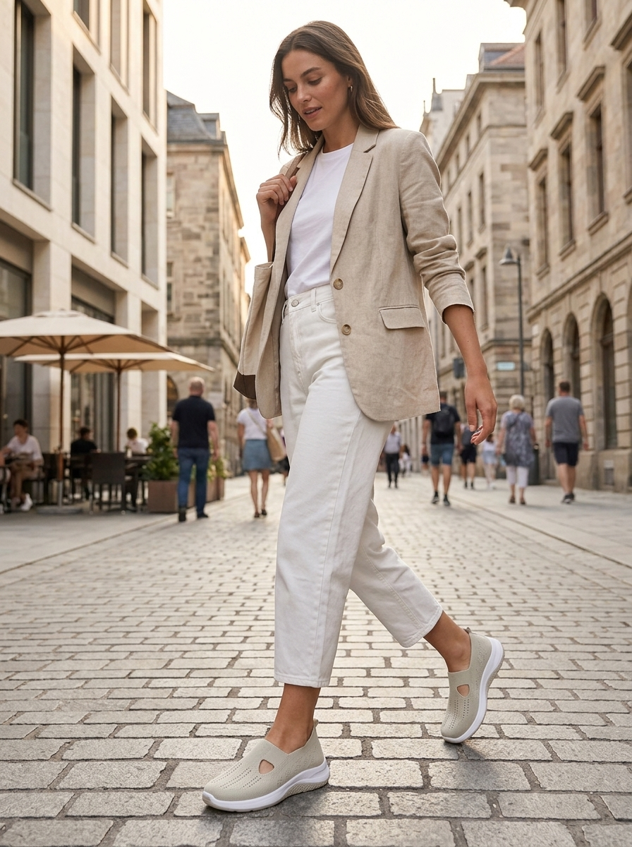 Orthopädische Schuhe Damen | Slip On Schuhe