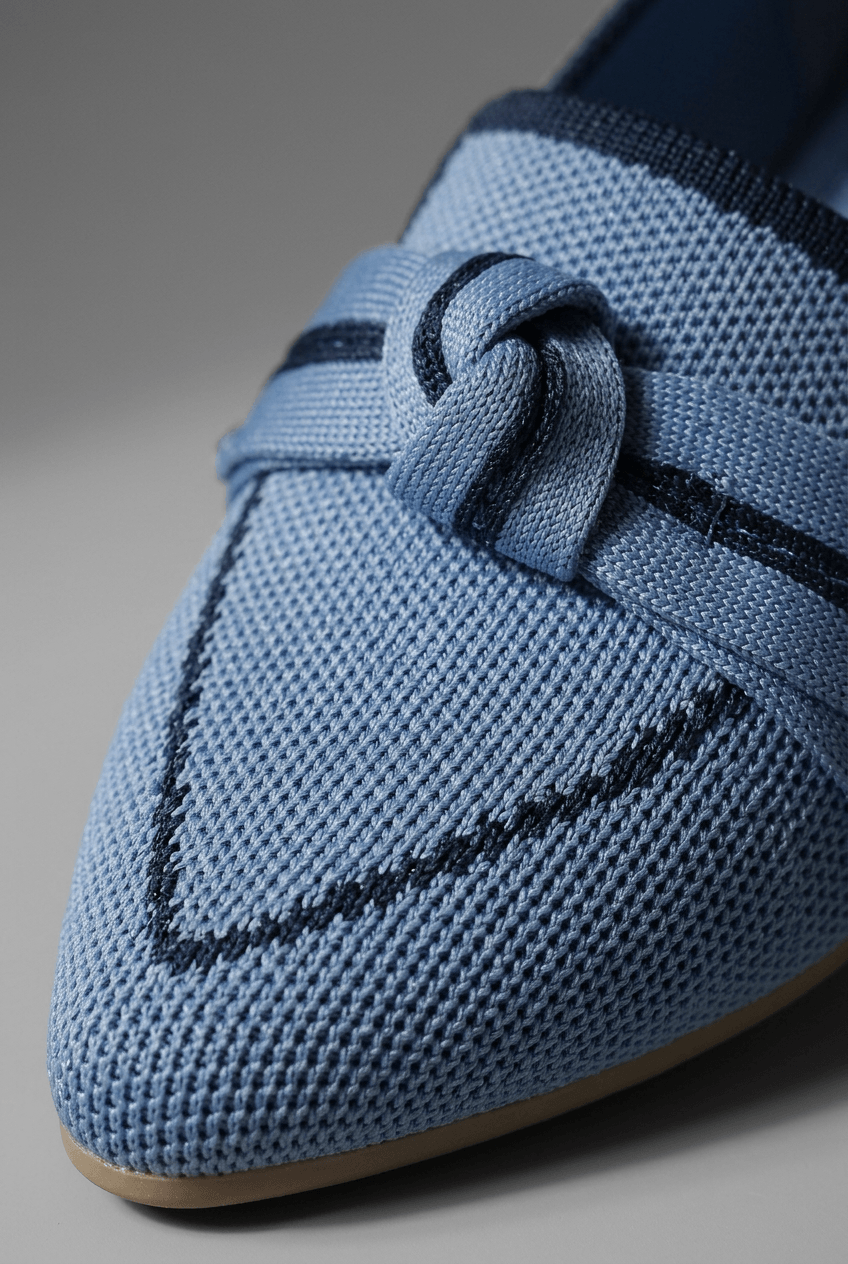 Loafer Damen | Knotendetail & spitzer Zehenpartie