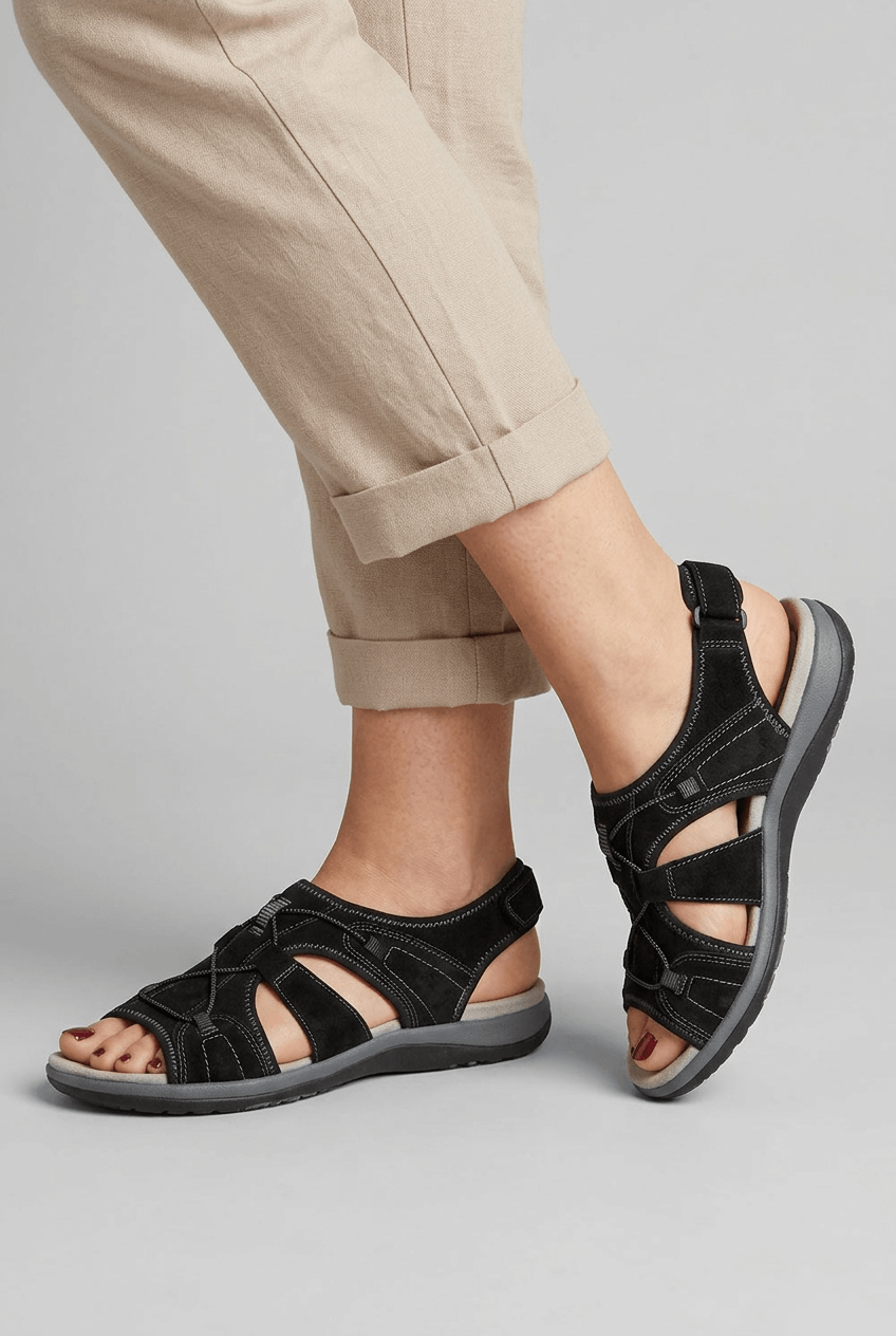 Sandalen Damen | Klettverschluss & Schnürung