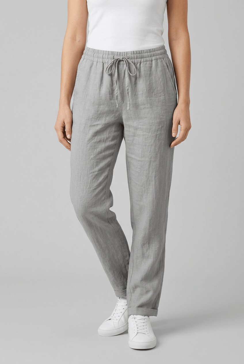 Sommerhose Damen | Kordelzug & Umschlagsaum