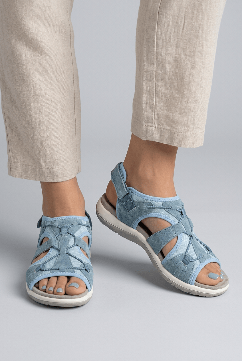 Sandalen Damen | Klettverschluss & Schnürung