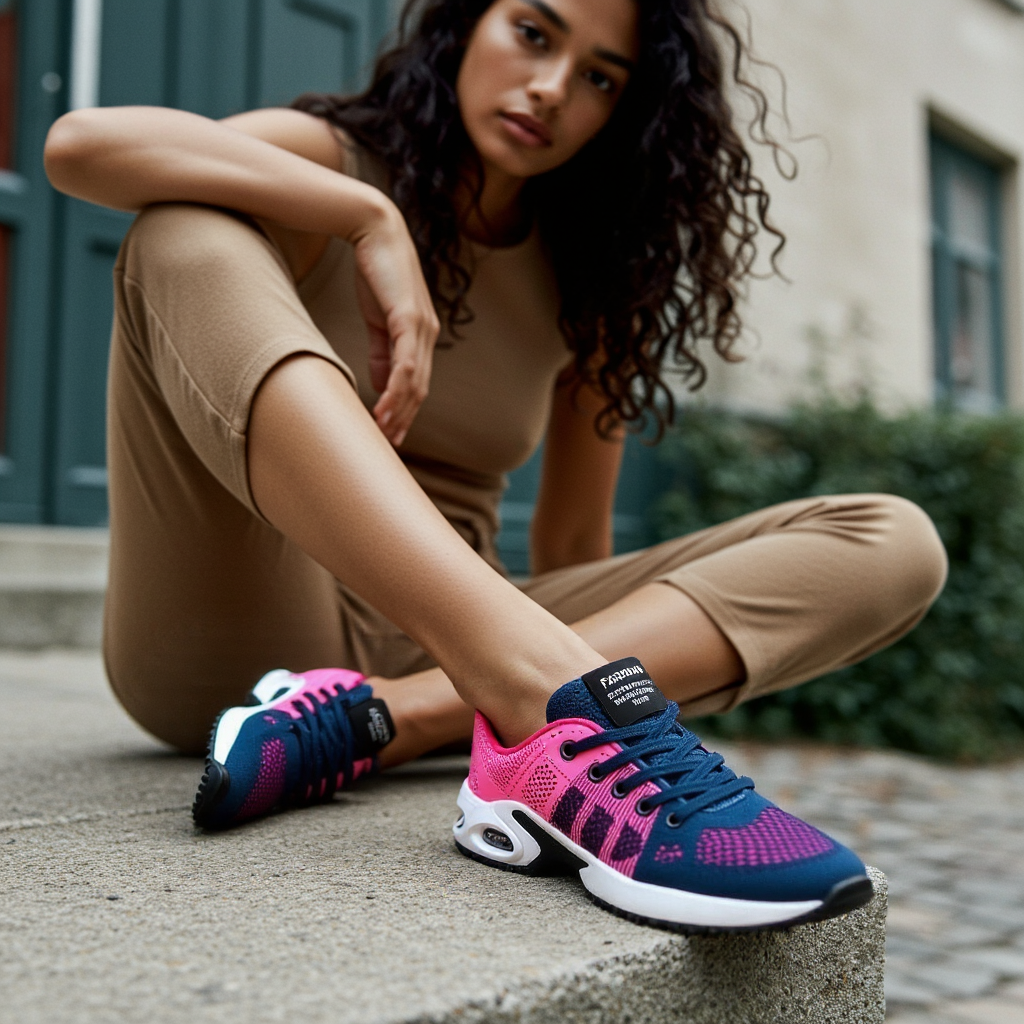 Sneaker Damen | Luftkissen & Mesh-Obermaterial