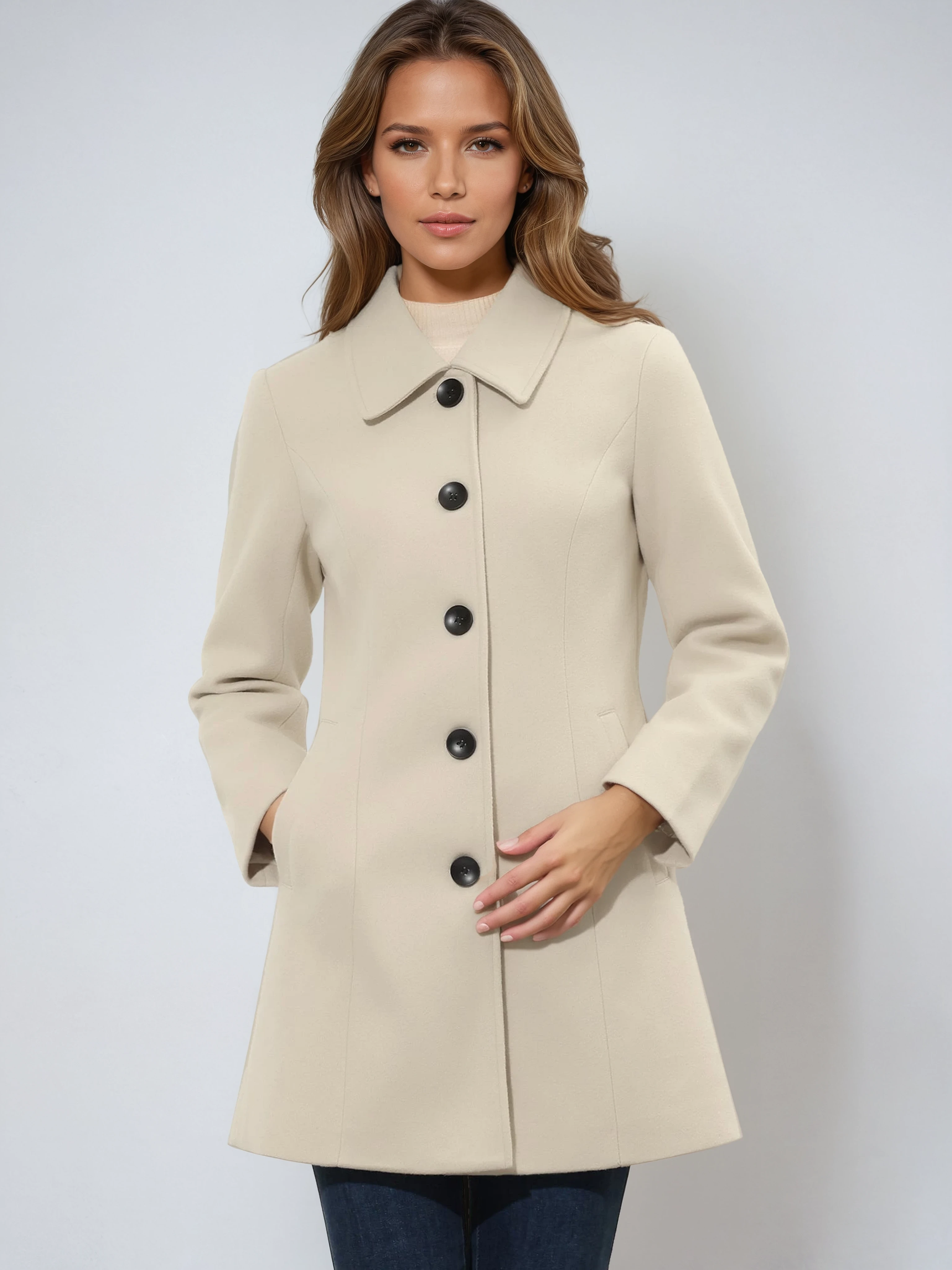 Thalia - Winterjacke Damen | Weiches Innenfutter & Schlanke Ärmel