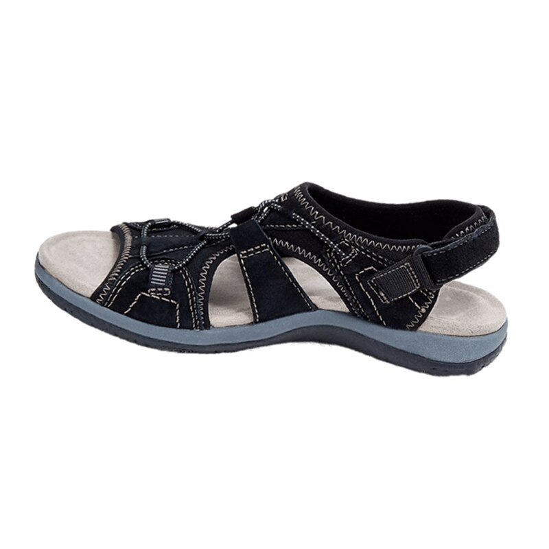Orthopädische Sandalen Damen | Klettverschluss & Schnürung