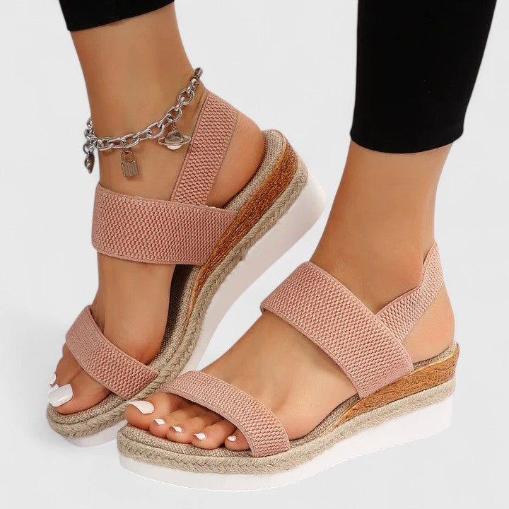 Sandalen Damen | Keilabsatz & Espadrille-Sohle