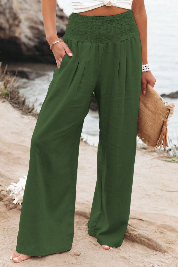 Sommerhosen Damen | Weitem Bein & Smokbund