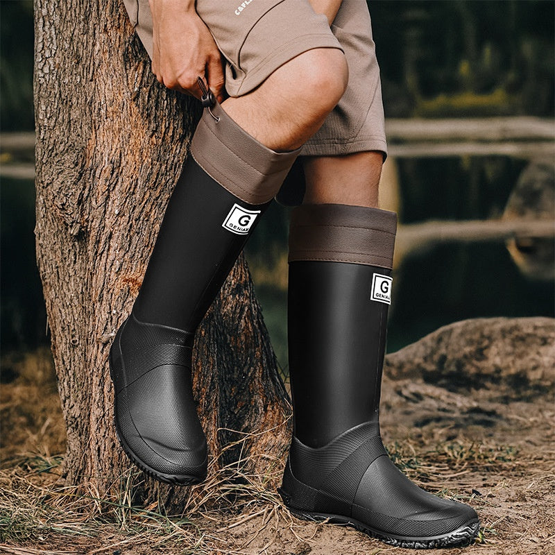 Leona - Unisex Gummistiefel | Wasserdichte mit Rutschfeste Sohle