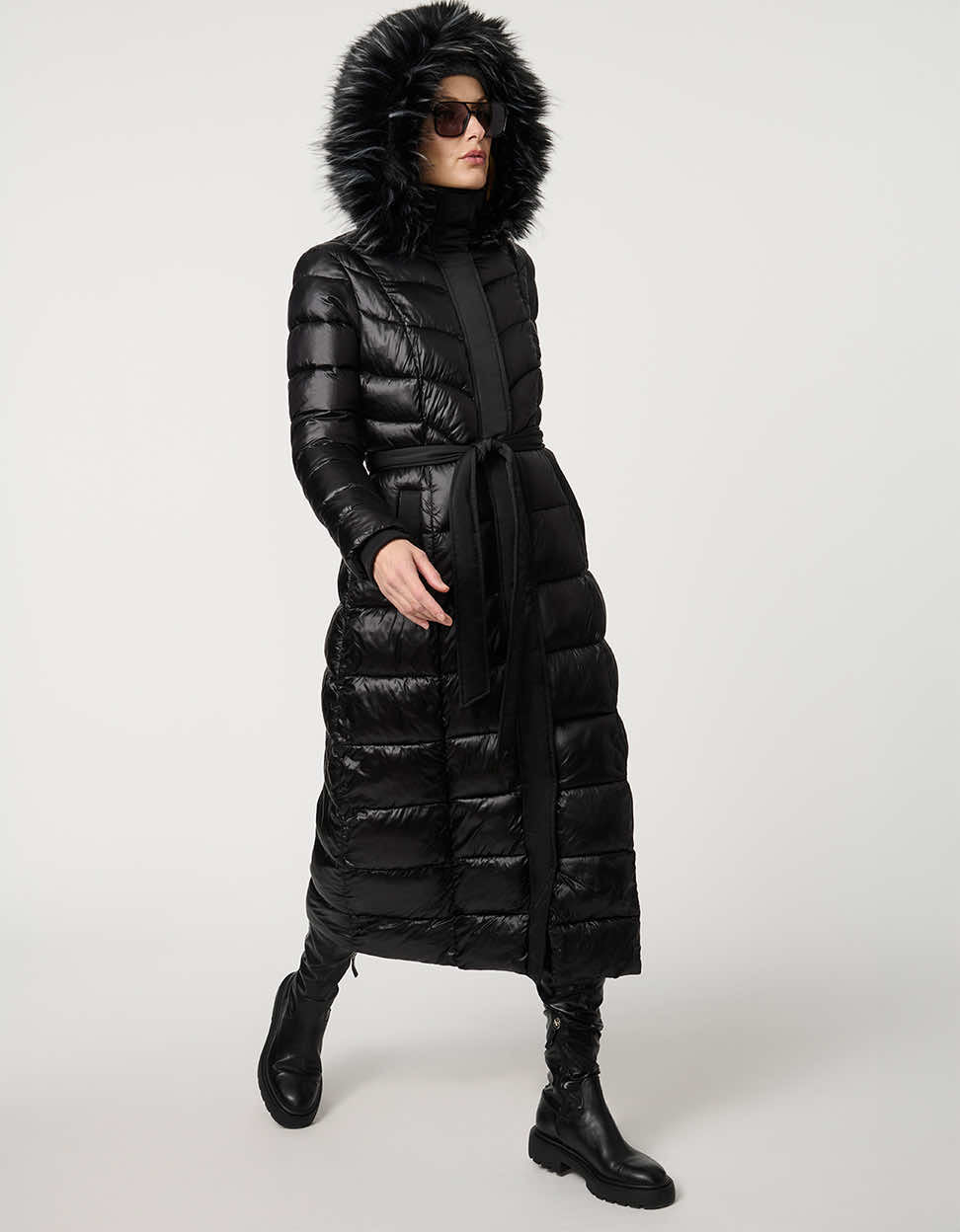 Winterjacke Damen | Abnehmbare Kapuze mit Wasserabweisende Ausführung