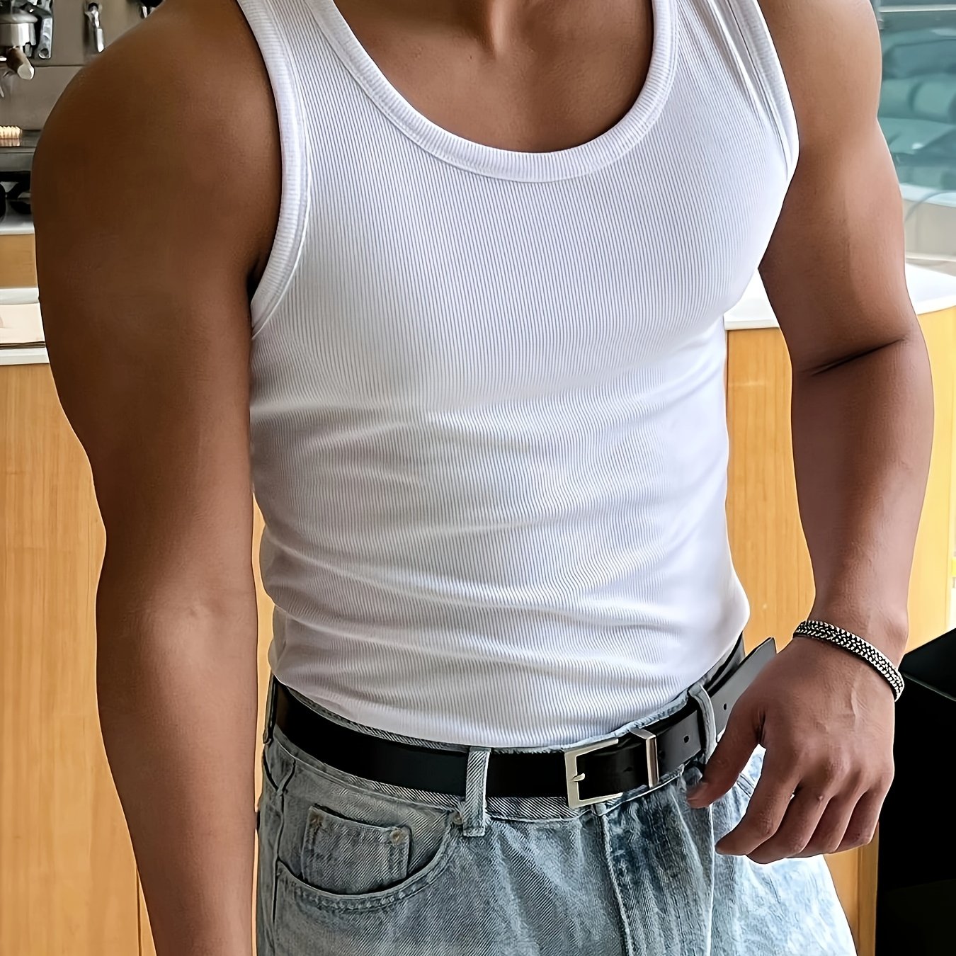 Torren - Tanktop Herren | Elastische Schlanke Passform
