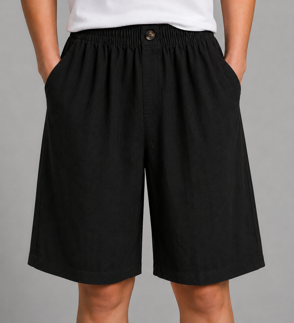 Kurze Hosen Damen | Elastischem Bund