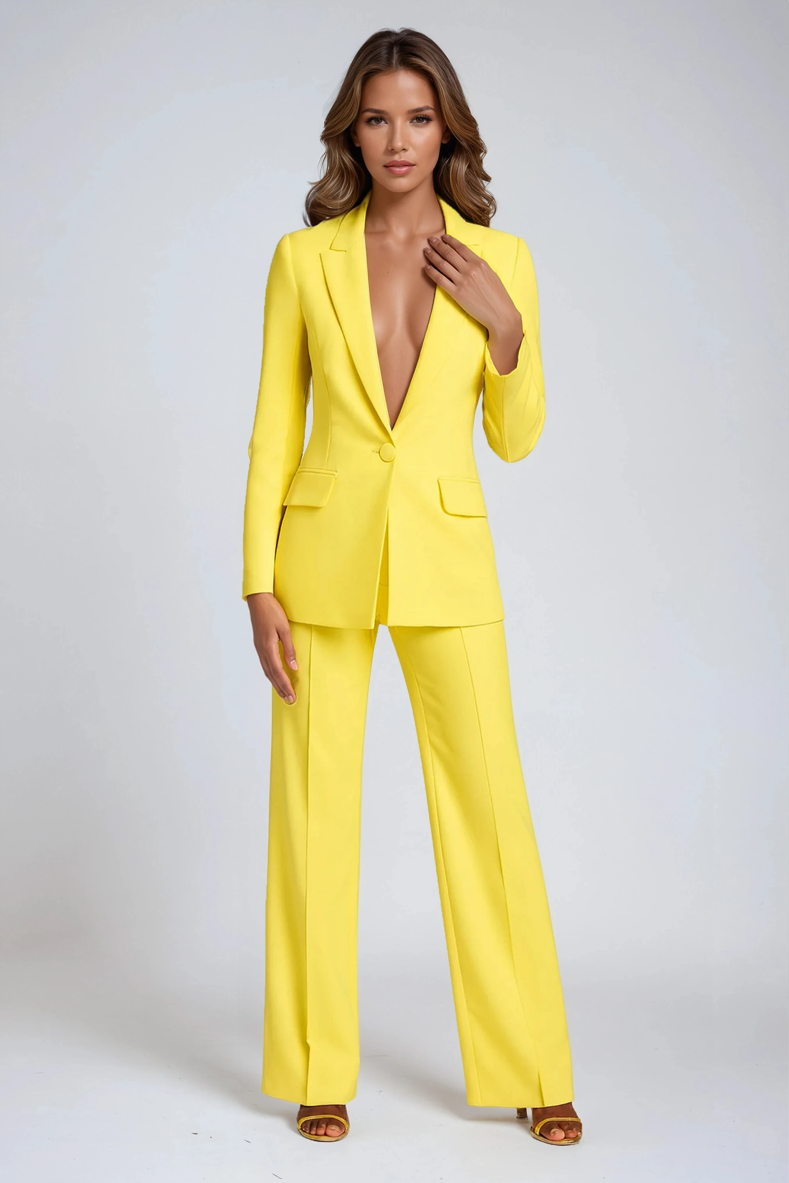 Damen-Set Jacke & Hose | Schlanke Linienführung & Moderne Formgebung