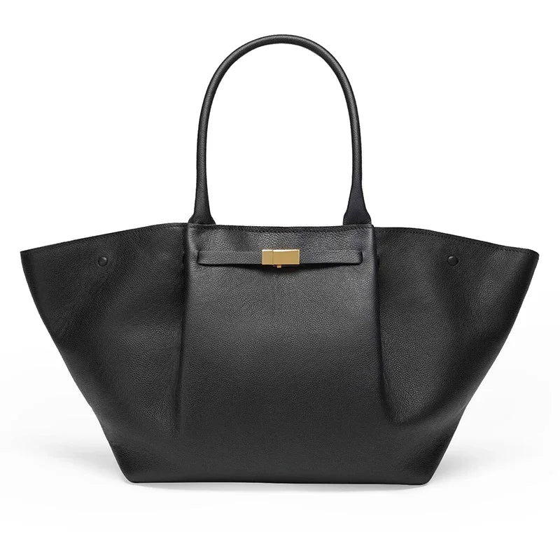 Damen Schultertasche | Geräumiges Innenfach & Abschlussakzent