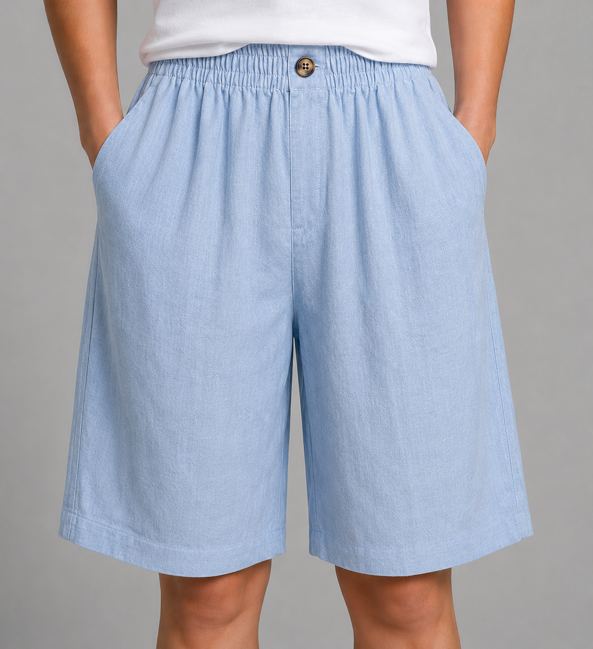 Kurze Hosen Damen | Elastischem Bund