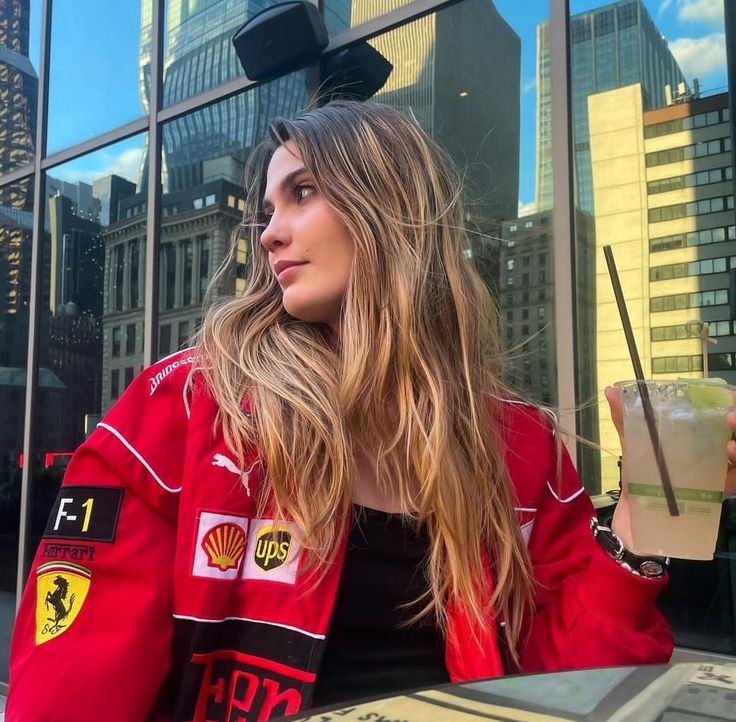 Luca | Vintage Racerjack in Ferrari Stijl met Duurzaam Materiaal en Sportieve Look