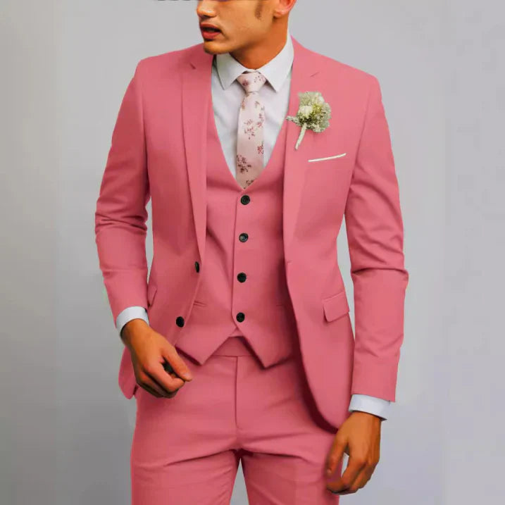 Hochzeitsanzug Herren | Dreiteilig mit Gilet & Slim Fit
