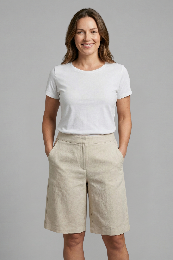 Kurze Hosen Damen | Elastischem Bund