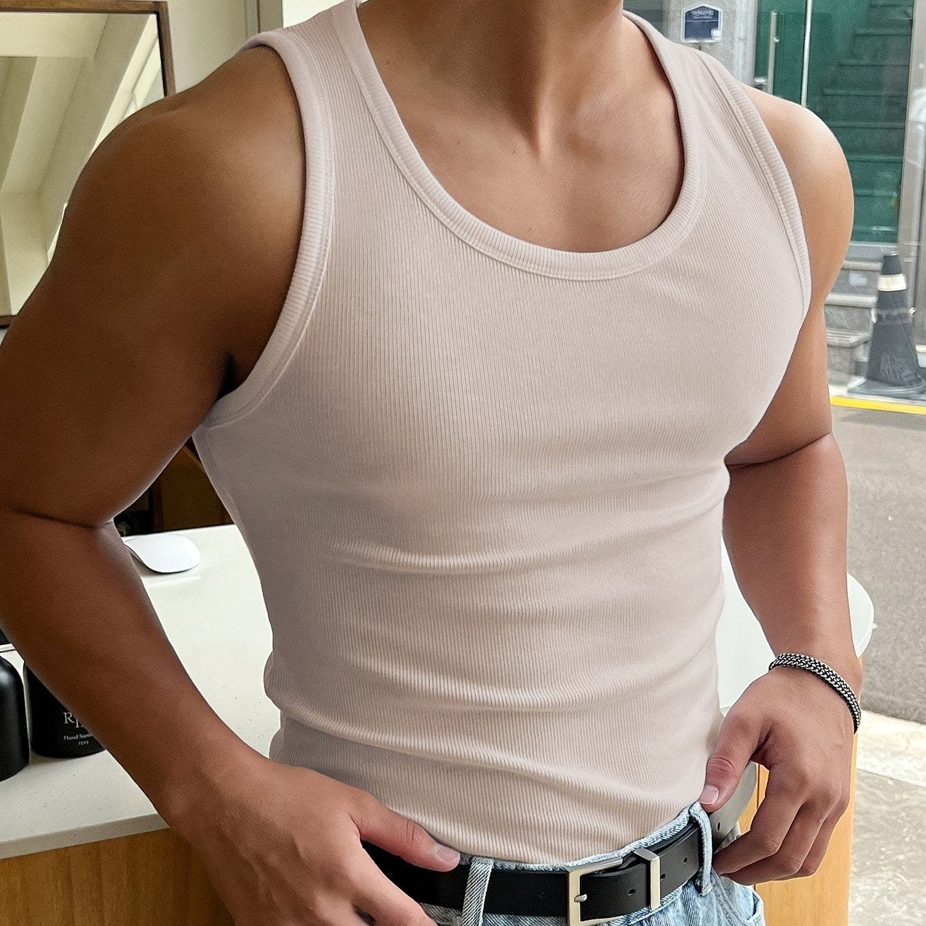Torren - Tanktop Herren | Elastische Schlanke Passform