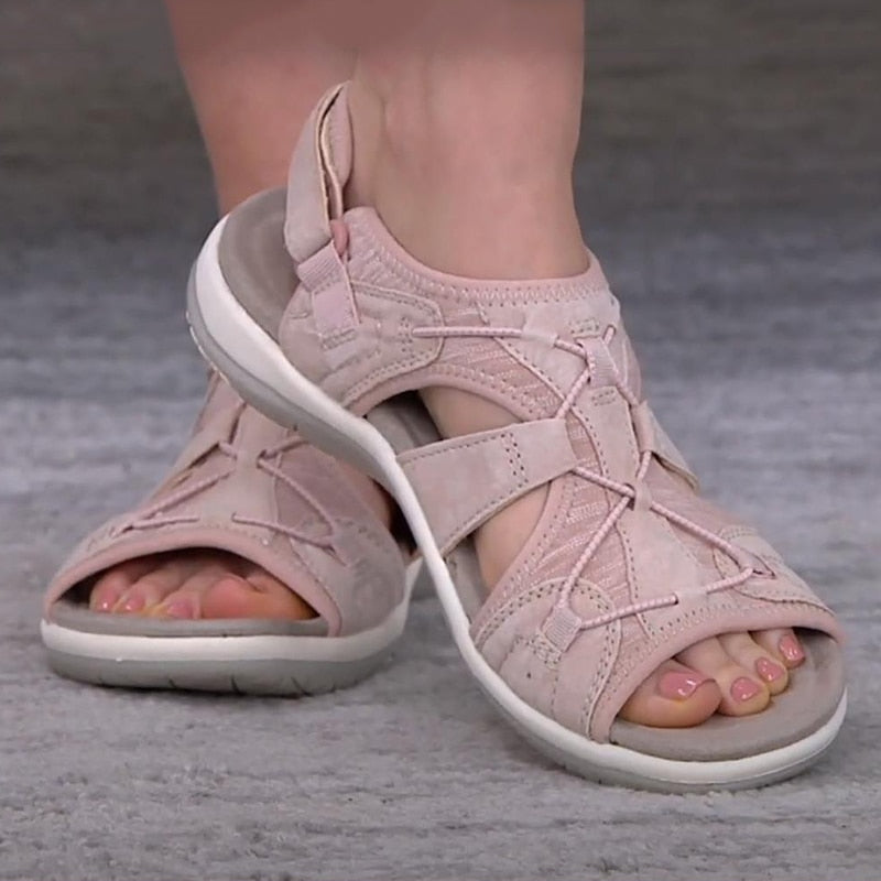 Orthopädische Sandalen Damen | Klettverschluss & Schnürung